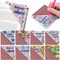 8PCS Christian Diamond Painting Bookmarks – Bible Verse DIY Corner Bookmarks, Inspirational Flower Religious Craft Kit for Adults & Beginners